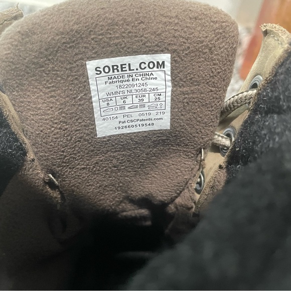 Sorel slimpack II duck boots size 8 - Picture 4 of 4